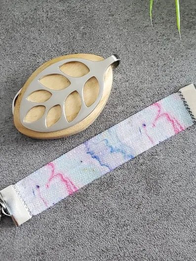 Mermaid Marble Elastic Bracelet | Handmade Accessory for Bellabeat Leaf Urban & Ivy product image (2)