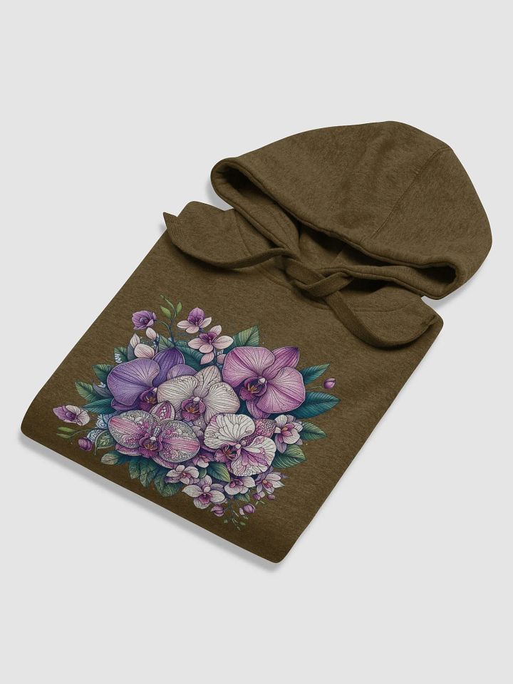 Cotton Heritage Unisex Premium Hoodie | KI-Arbeit Rosenblütendesign product image (1)