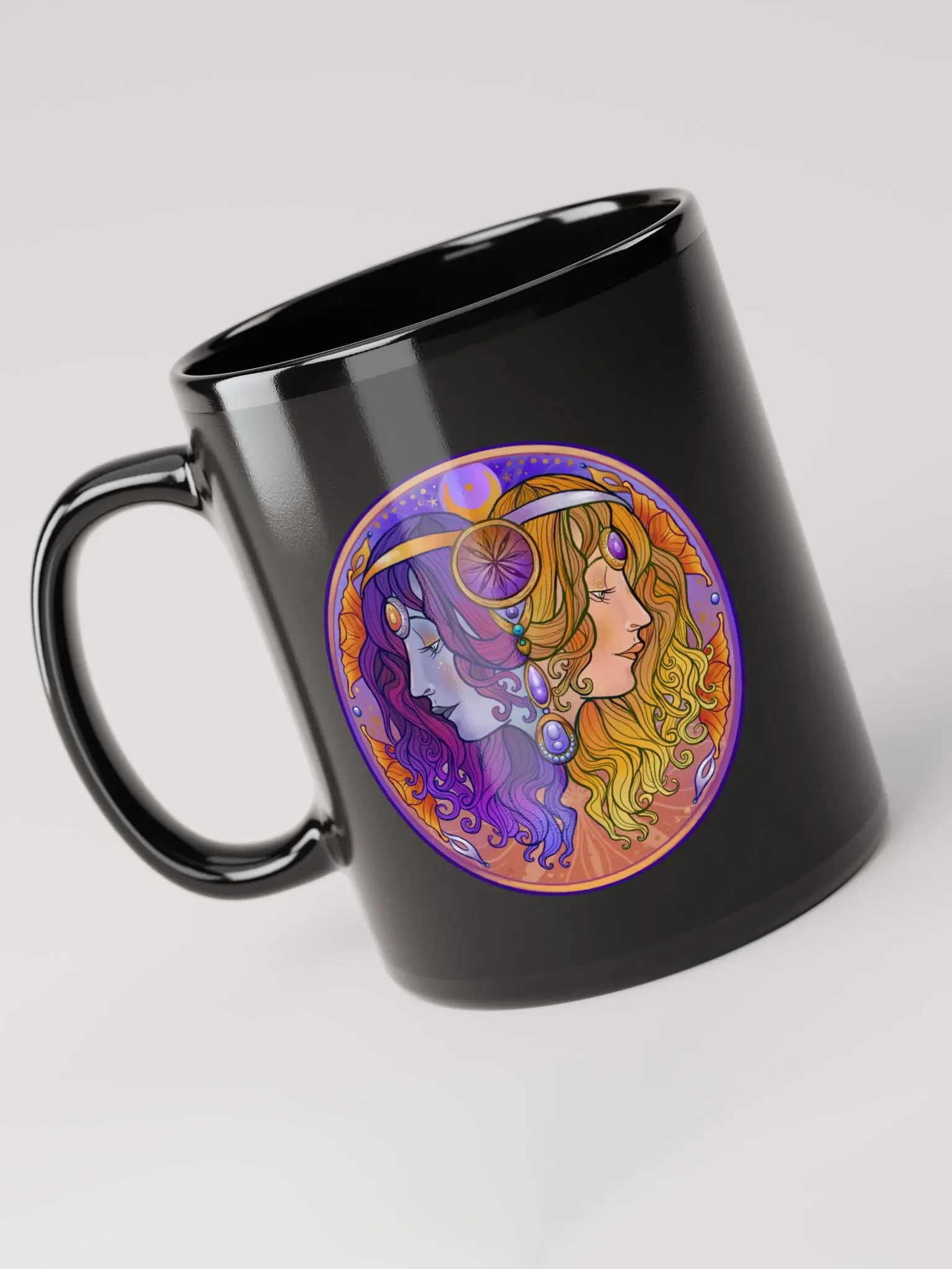Violet Desert Dreamer - Black Mug product image (3)