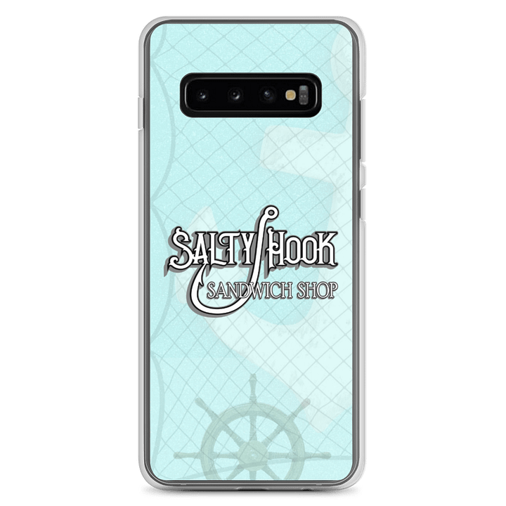 Salty Hook Sandwich Shop Clear Case: Nautical Logo product image (2)