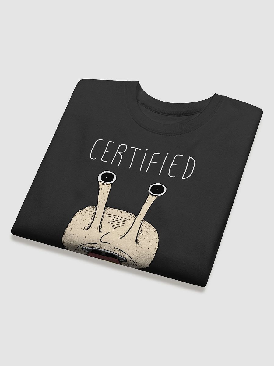 CERTIFIED JUNGLERIST PULLOVER WHITE TEXT product image (4)