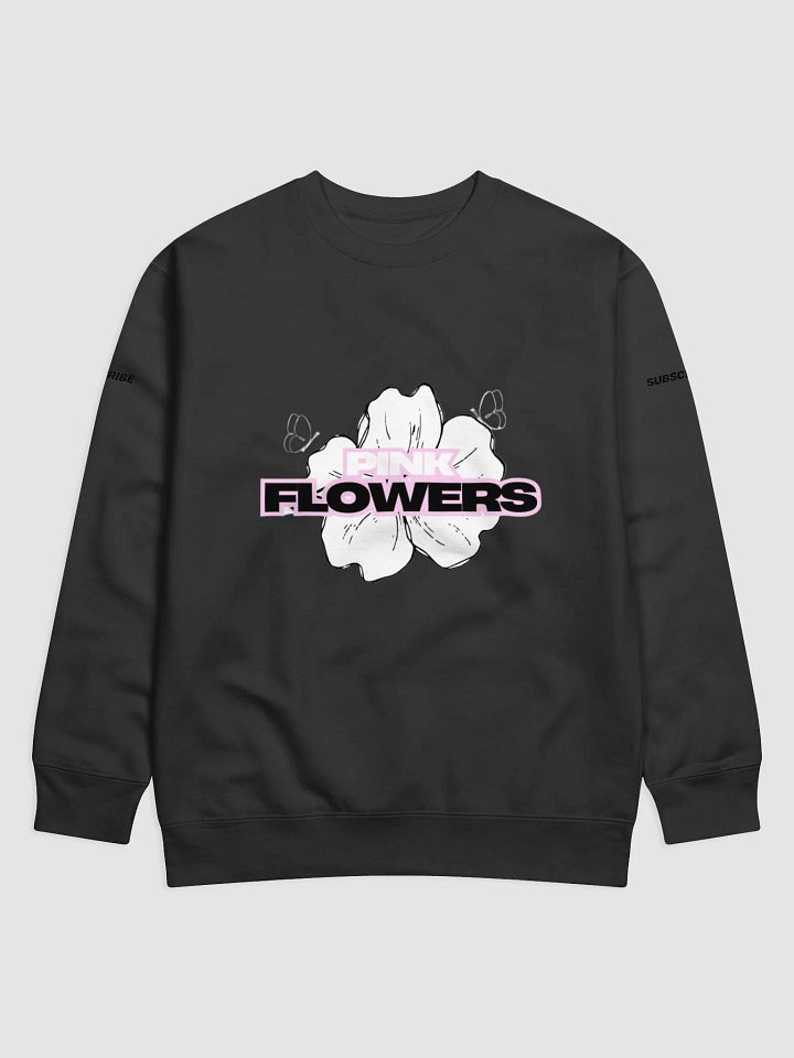 Pink Flowers Stylized Premium Sweatshirt product image (1)