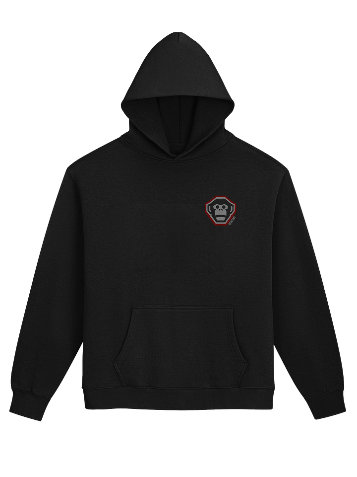 Geometric Ape Face Oversized Hoodie product image (1)