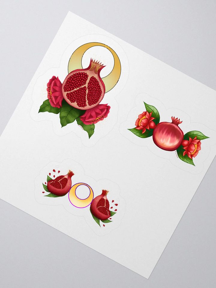 Moonie Pom designs sticker sheet product image (5)