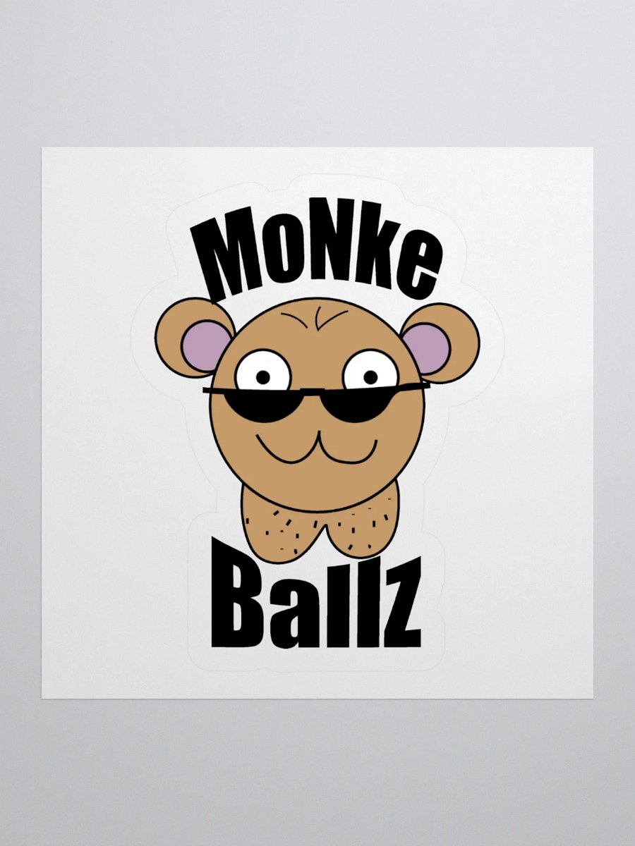 Monke Ballz Single Sticker product image (2)