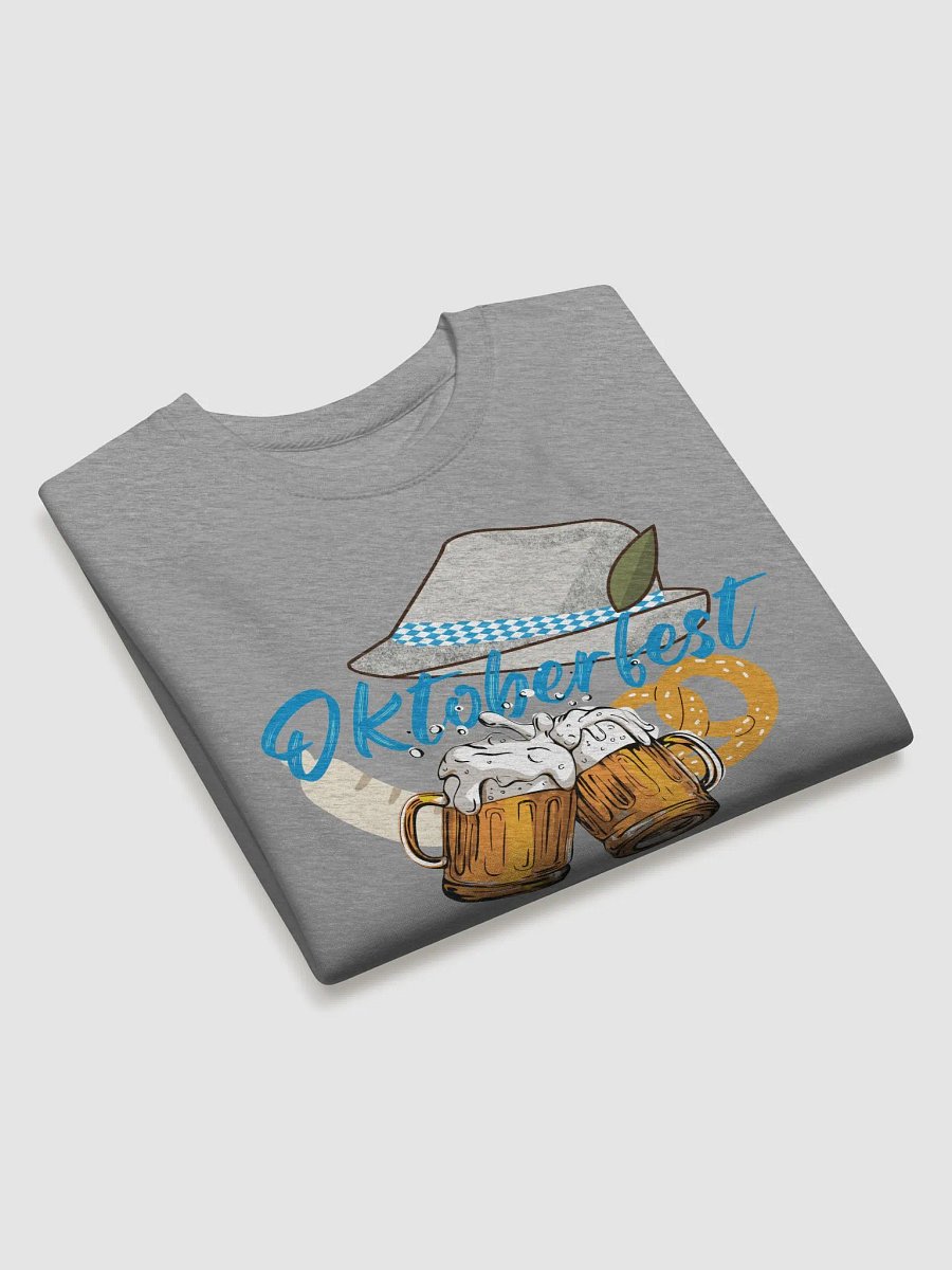 Oktoberfest Pullover - Aufschrift Blau-Grau product image (3)