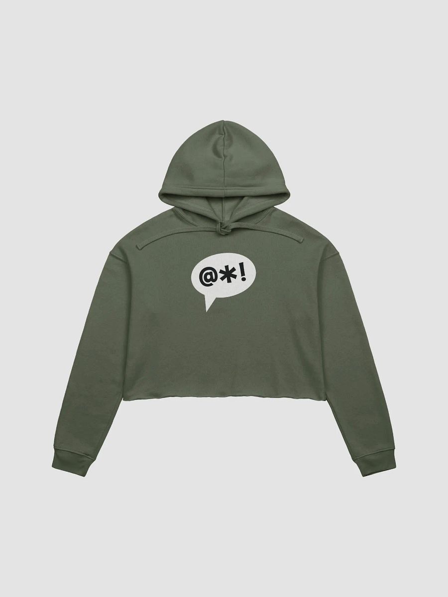 Harsh Language Logo Cropped Hoodie product image (5)