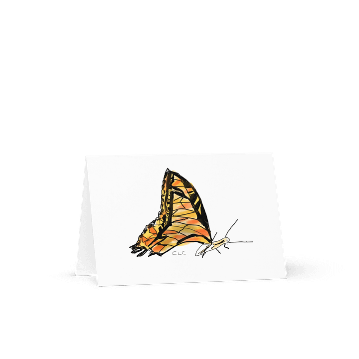 Vibrant Butterfly Dreams Greeting Card product image (1)