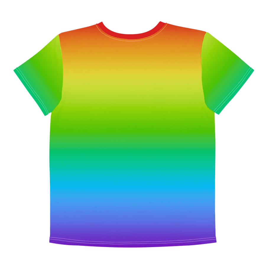 Rainbow Youth Crew Neck T-Shirt product image (12)