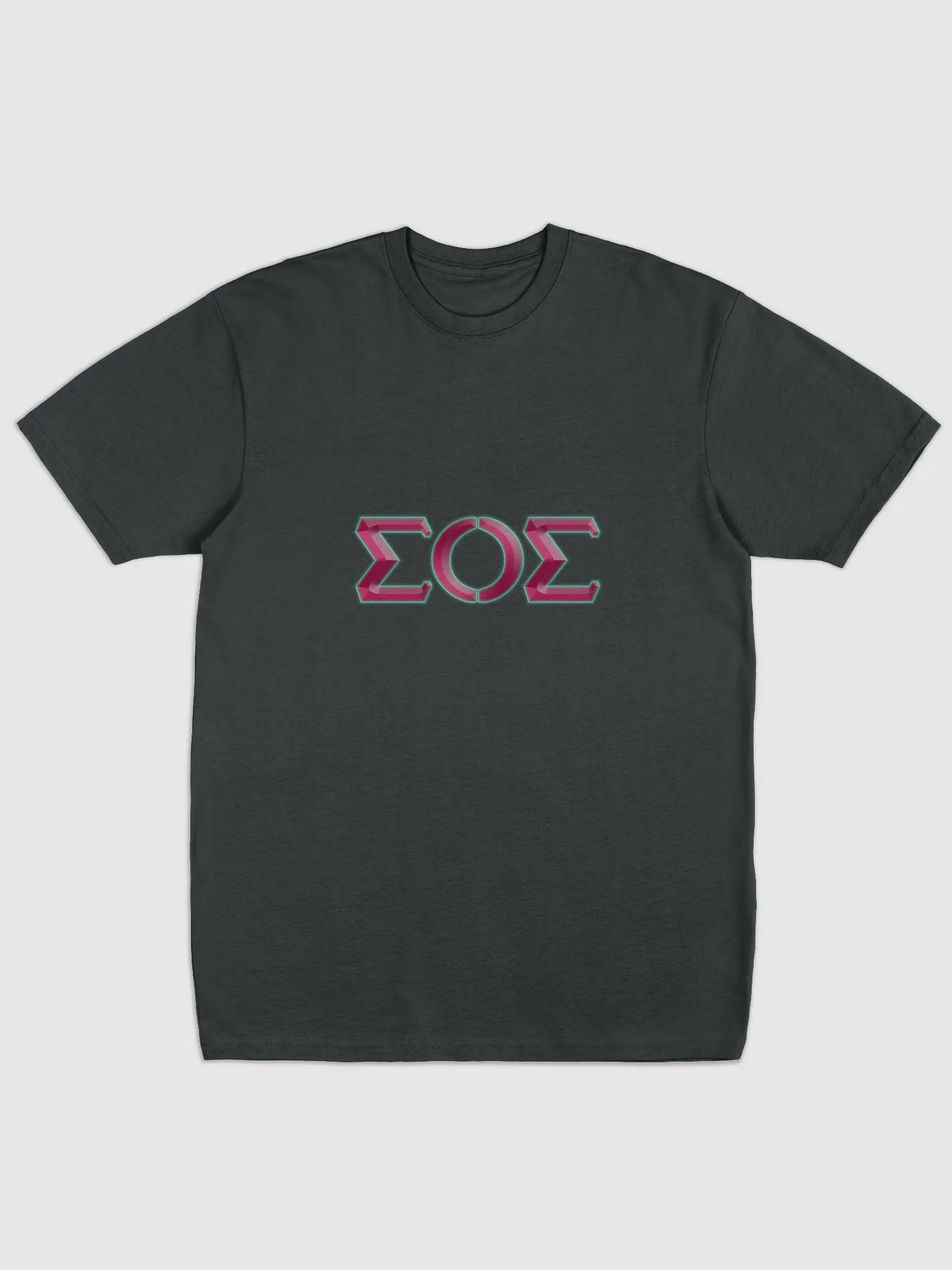 S.O.S. Negative Beveled Cotton Heritage Men's Premium Heavyweight Tee by Cotton Heritage product image (1)
