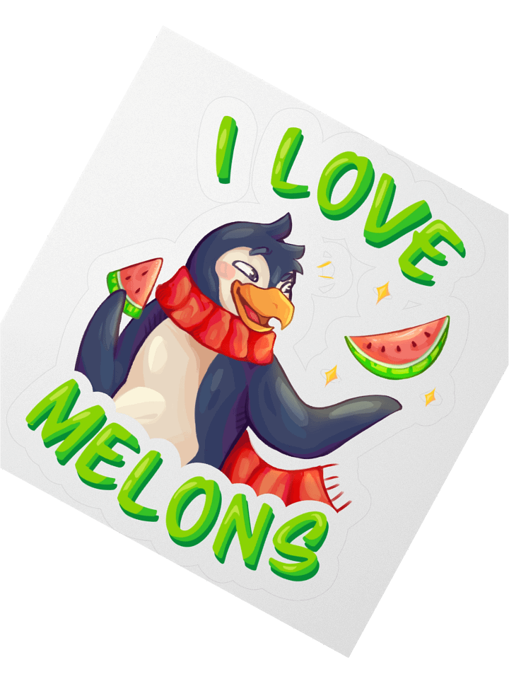 I Love Melons [Sticker] product image (2)