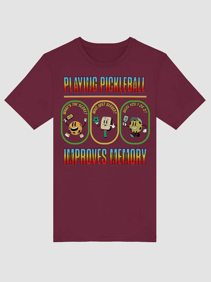 Playing Pickleball Improves Memory Lane T-Shirt product image (9)