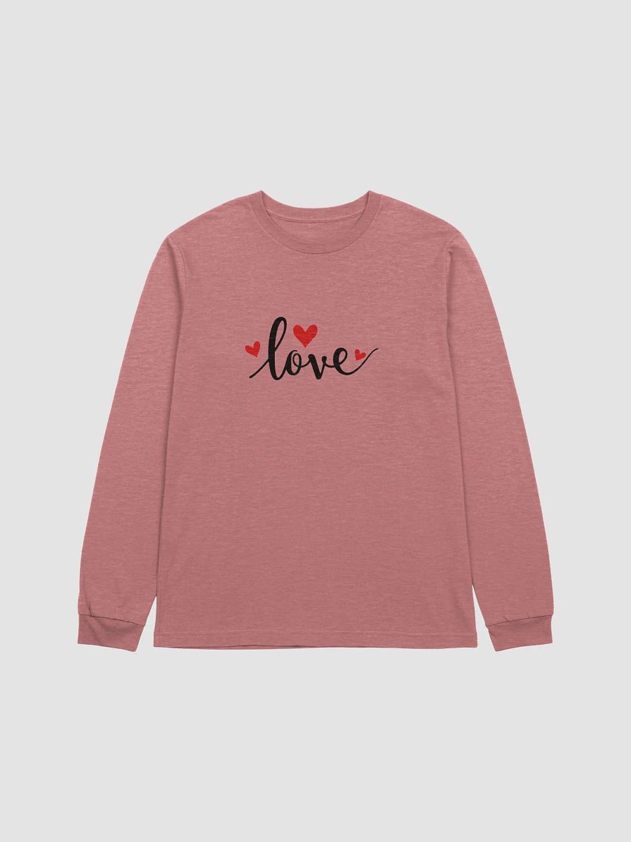 Love Script Hearts Long Sleeve Tee product image (20)
