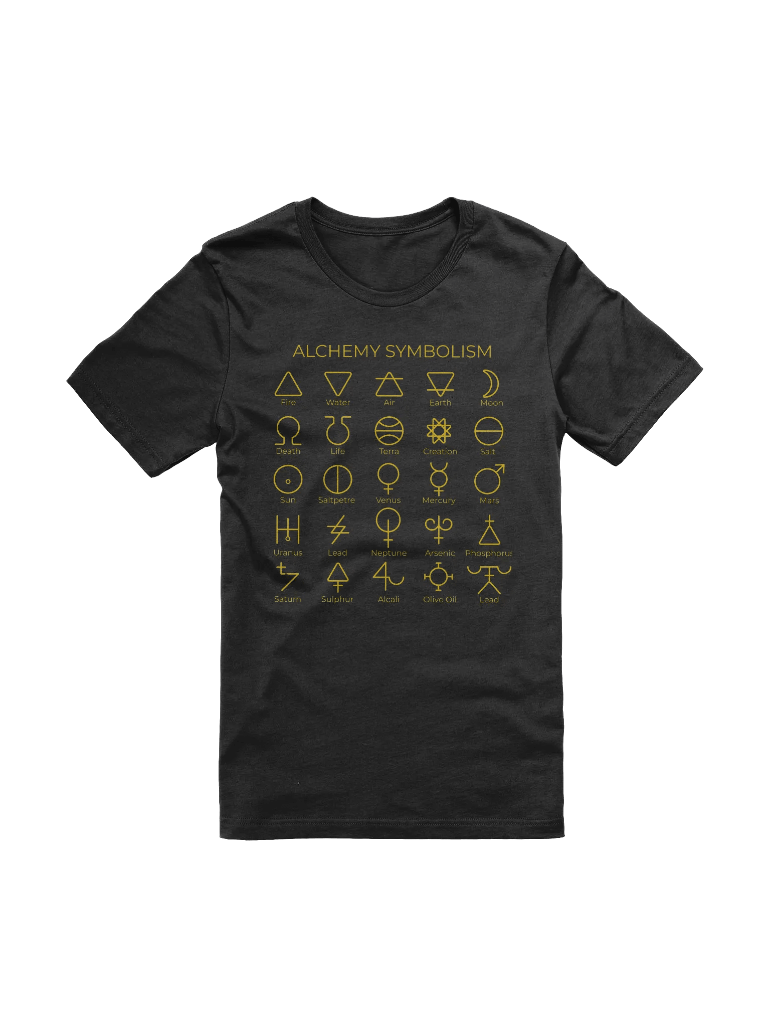 Alchemy Symbols T-shirt product image (5)