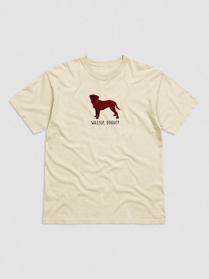 Wazzup, Dogue T-Shirt(Embroidered) of a Dogue de Bordeaux(Chocolate) product image (33)