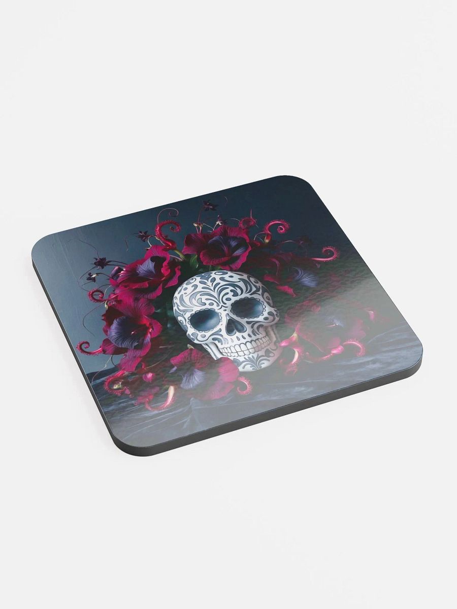 Skull Blooms Coaster product image (2)