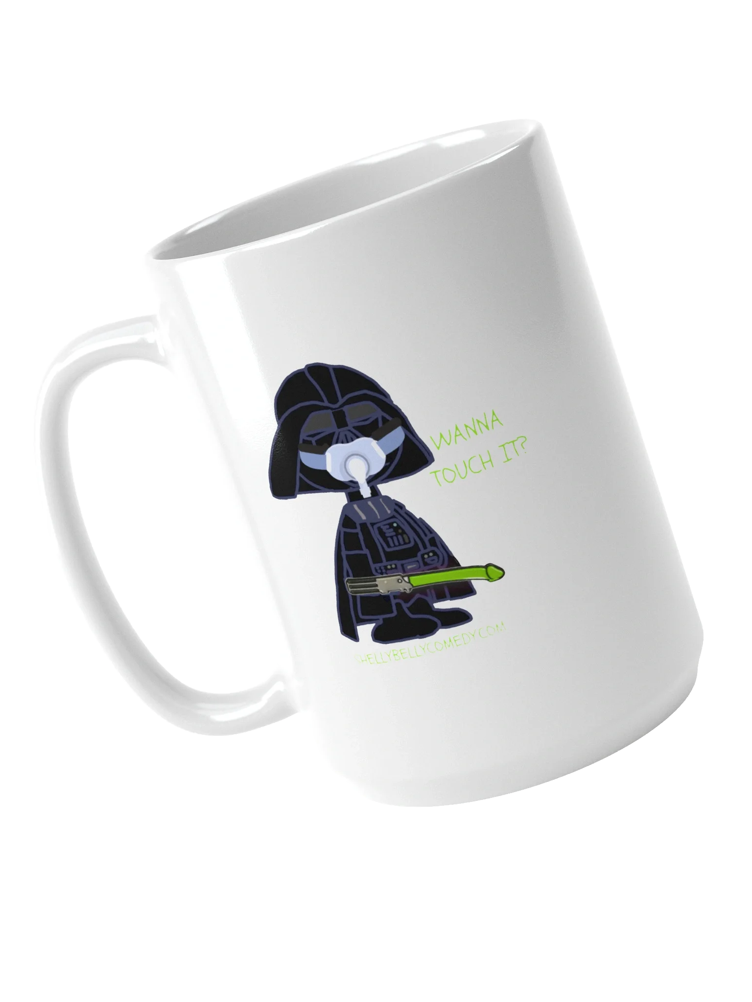 Darth CPAP - Wanna Touch it? Coffee mug product image (4)