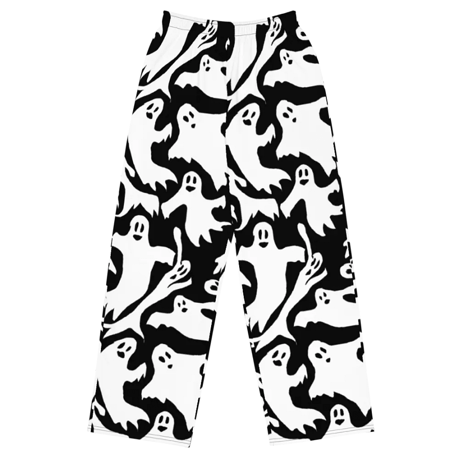 Ghosts Pattern Wideleg Pants product image (2)