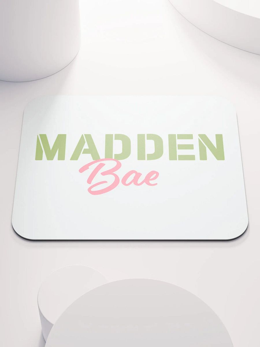MaddenBae Mouse Pad Green and Pink product image (1)