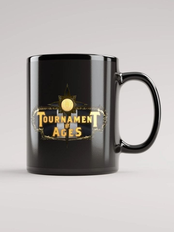 Tournament of Ages - Full Logo - Black Glossy Mug product image (1)