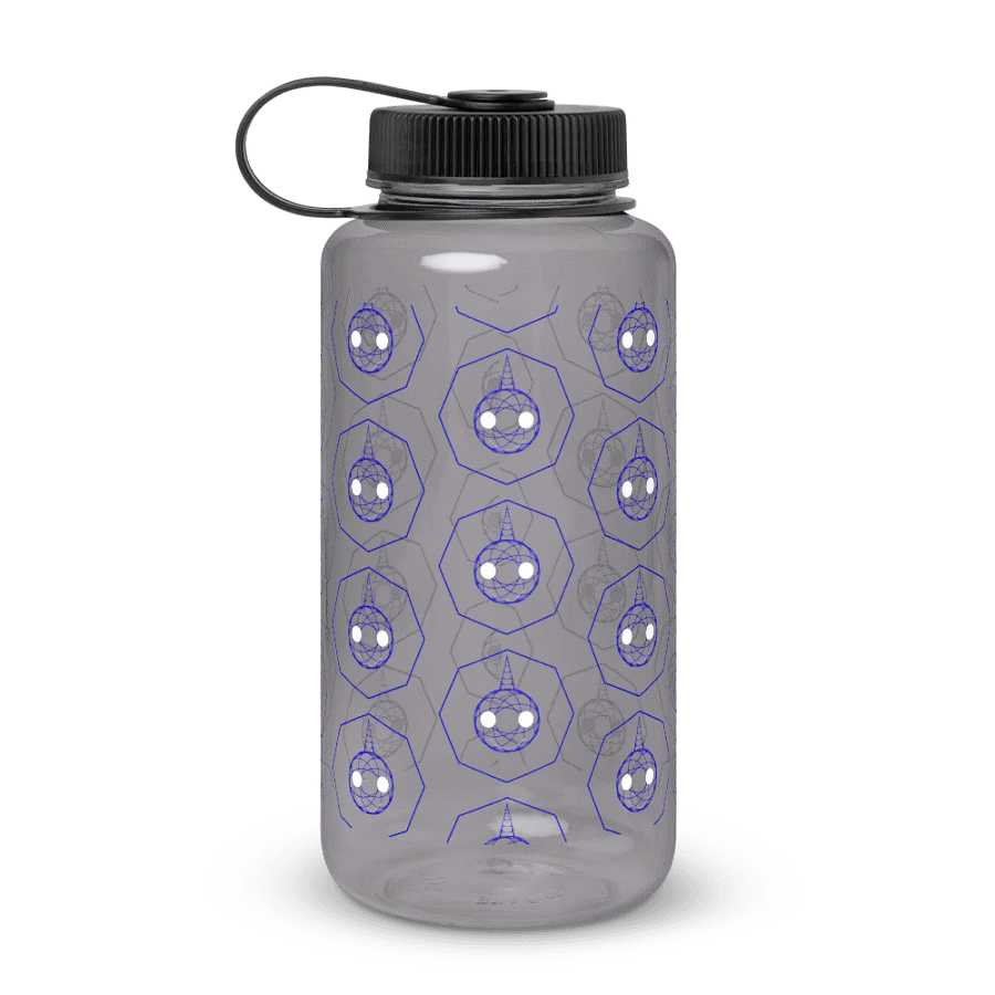 narwhal corp labs logo water bottle product image (1)