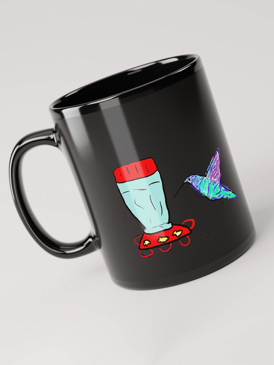 Hummingbird mug - Black product image (6)