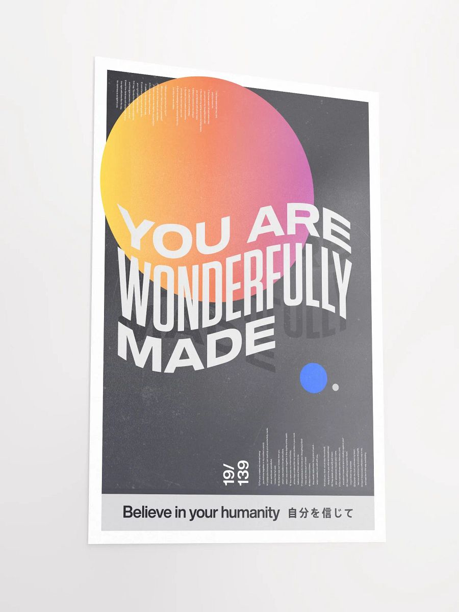 Wonderfully Made — Poster Art product image (3)