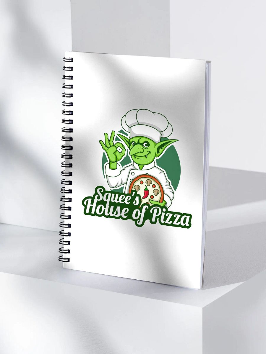 Squee’s House of Pizza Spiral Notebook product image (3)