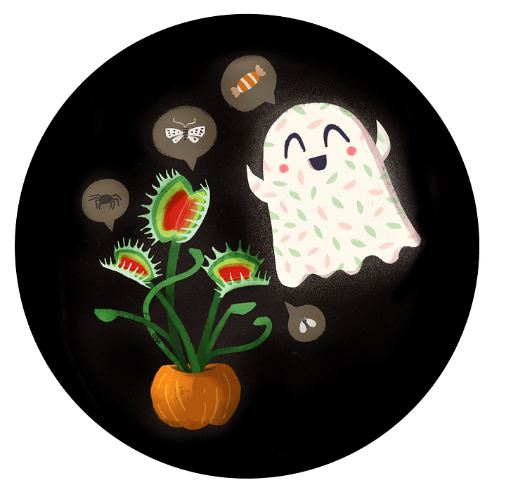 Little Ghost Plant-Lover - Carnivorous Plant - Ceramic Mug product image (2)