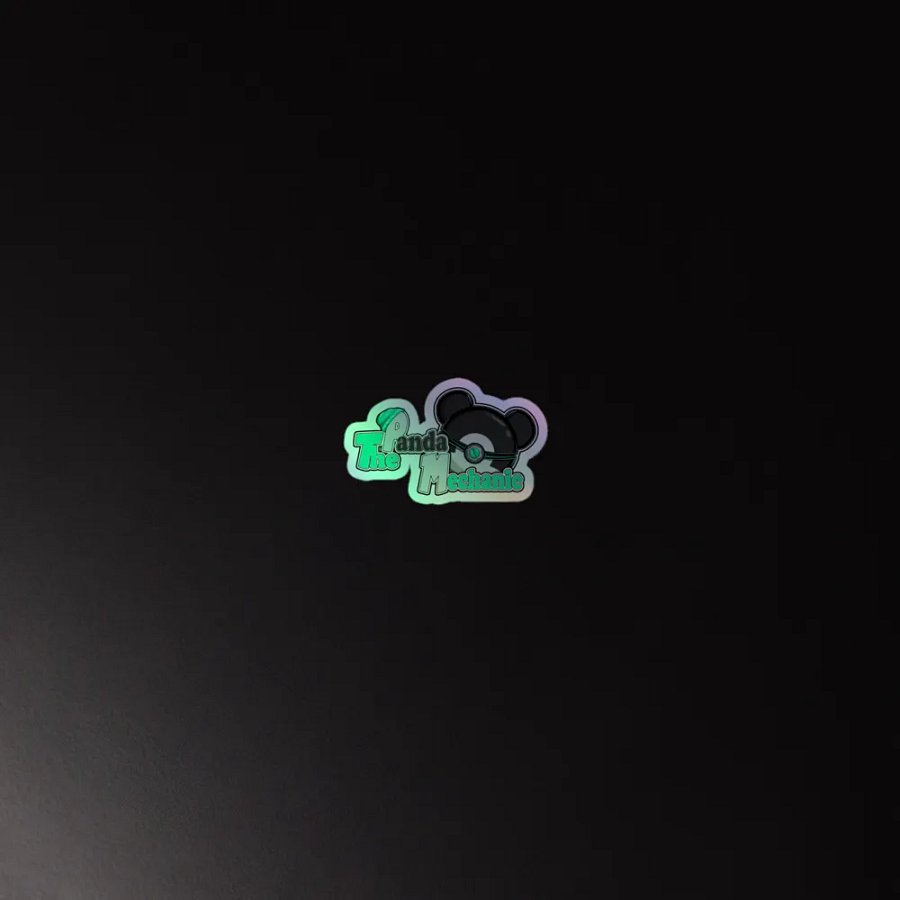 ThePandaMechanic Logo Sticker! product image (4)