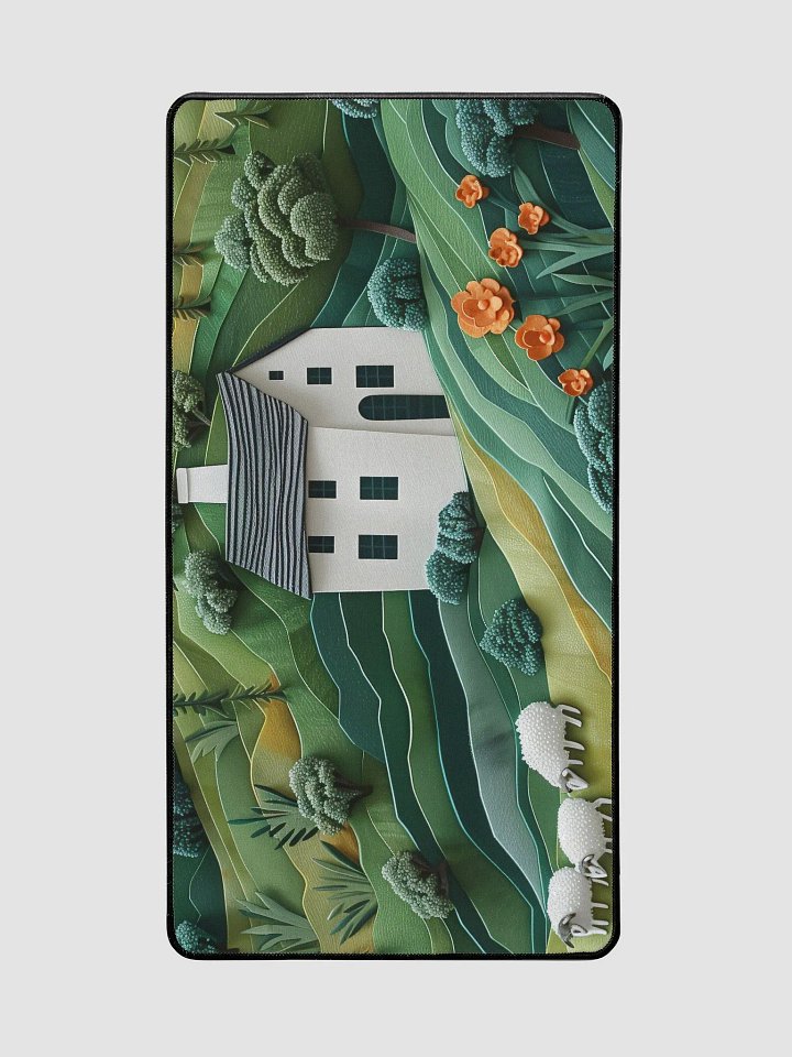Nestled in the Valley - Desk Mat product image (2)