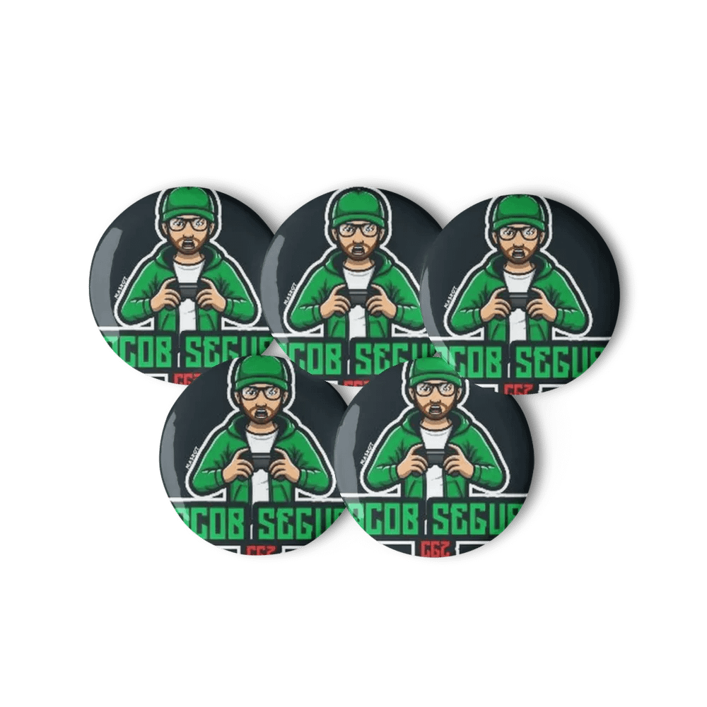 Jacob segura CGZ Pin Button Set product image (6)