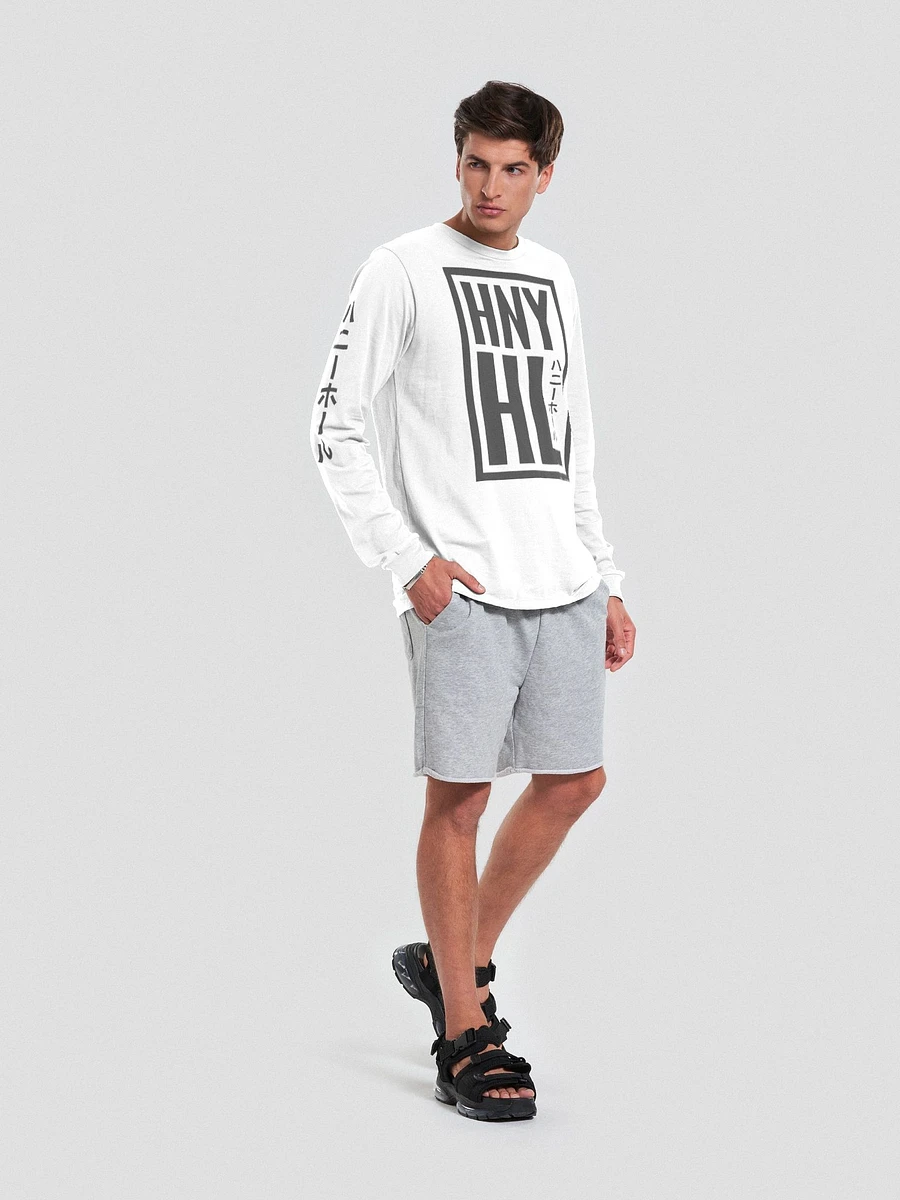 HNY HL Long Sleeve T-Shirt Black Letters product image (6)