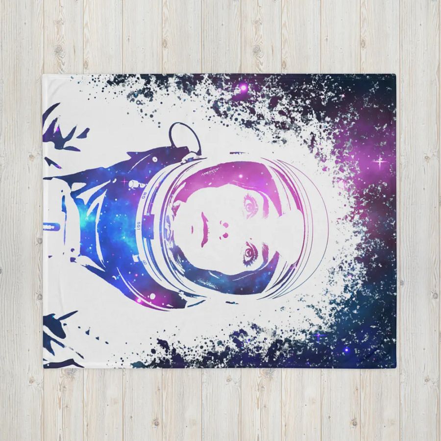 Cosmic Explorer Throw Blanket product image (4)