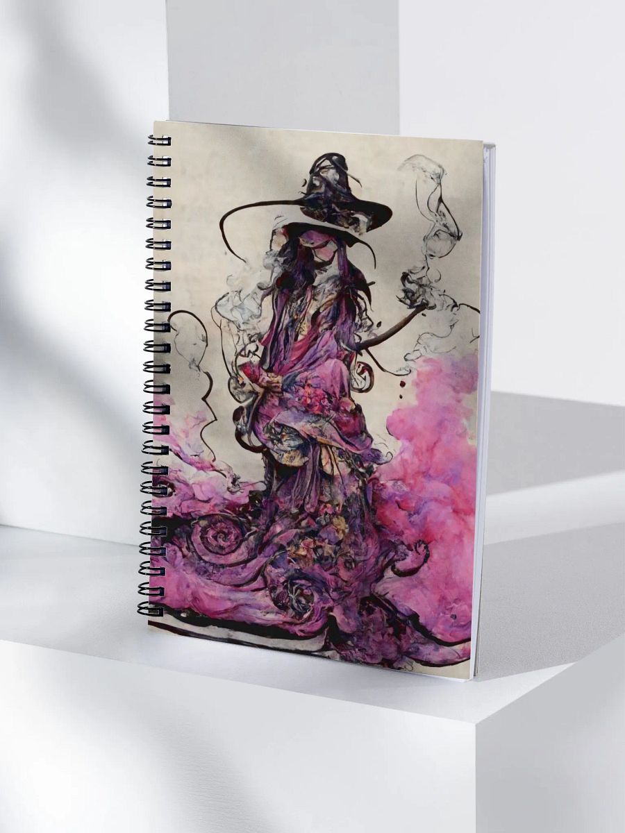 Mystical Witch Spiral Notebook product image (4)