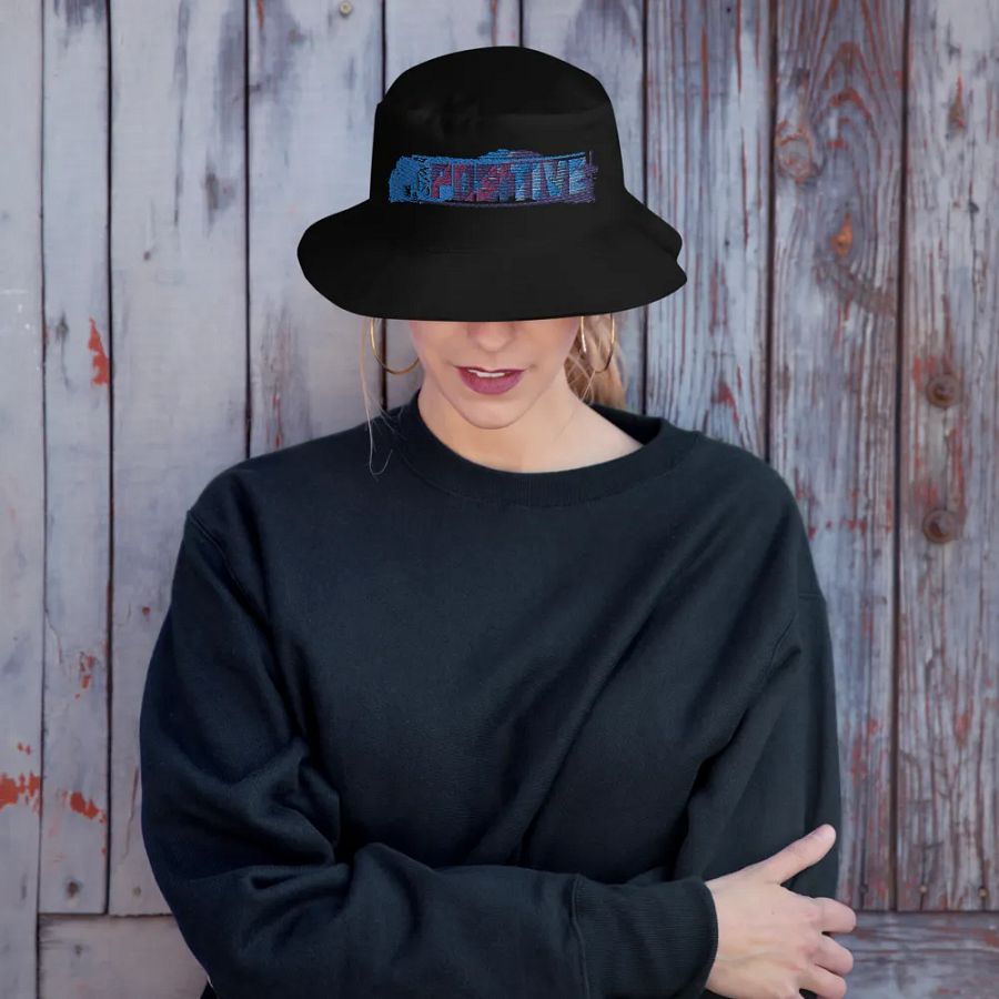 Stay Positive Bucket Hat product image (7)