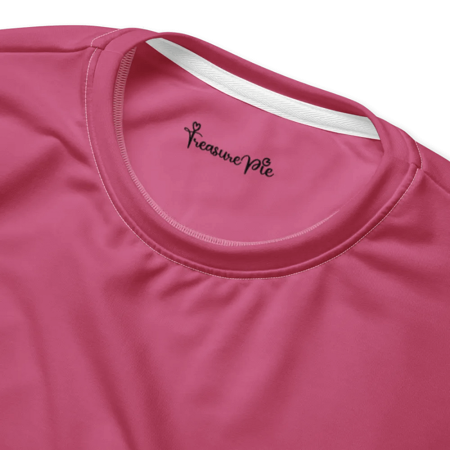 Plain Muted Blush Pink True Summer Unisex Recycled Polyester Heavyweight Premium Sweatshirt by Treasure Pie product image (4)