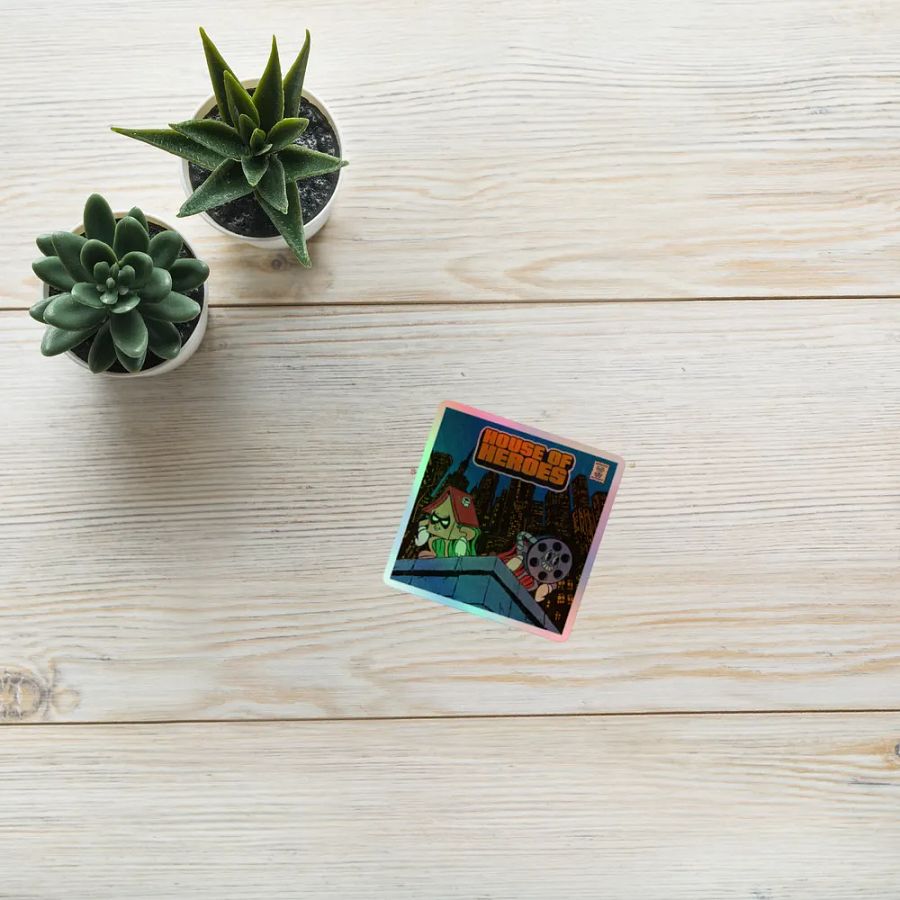 House of Heroes Holographic Sticker product image (10)