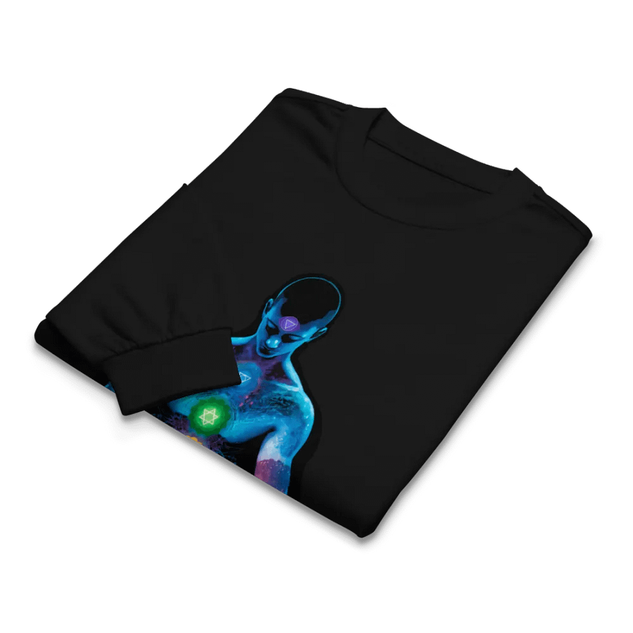 [Meditation] - Unisex Premium Heavyweight Long Sleeve Shirt product image (8)