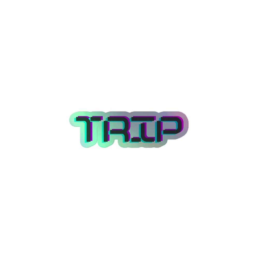 Trip Holographic Sticker product image (1)