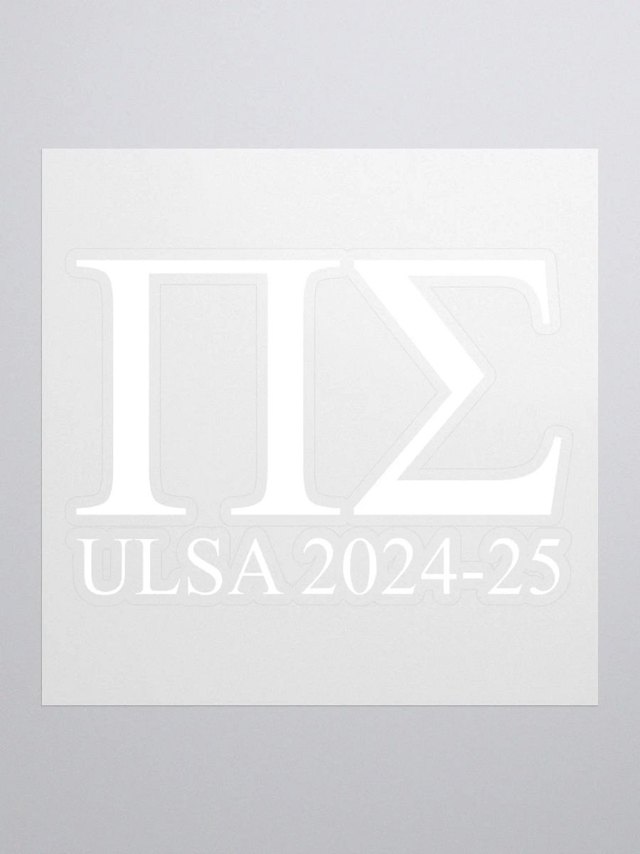 Pi Sig ULSA Sticker product image (1)