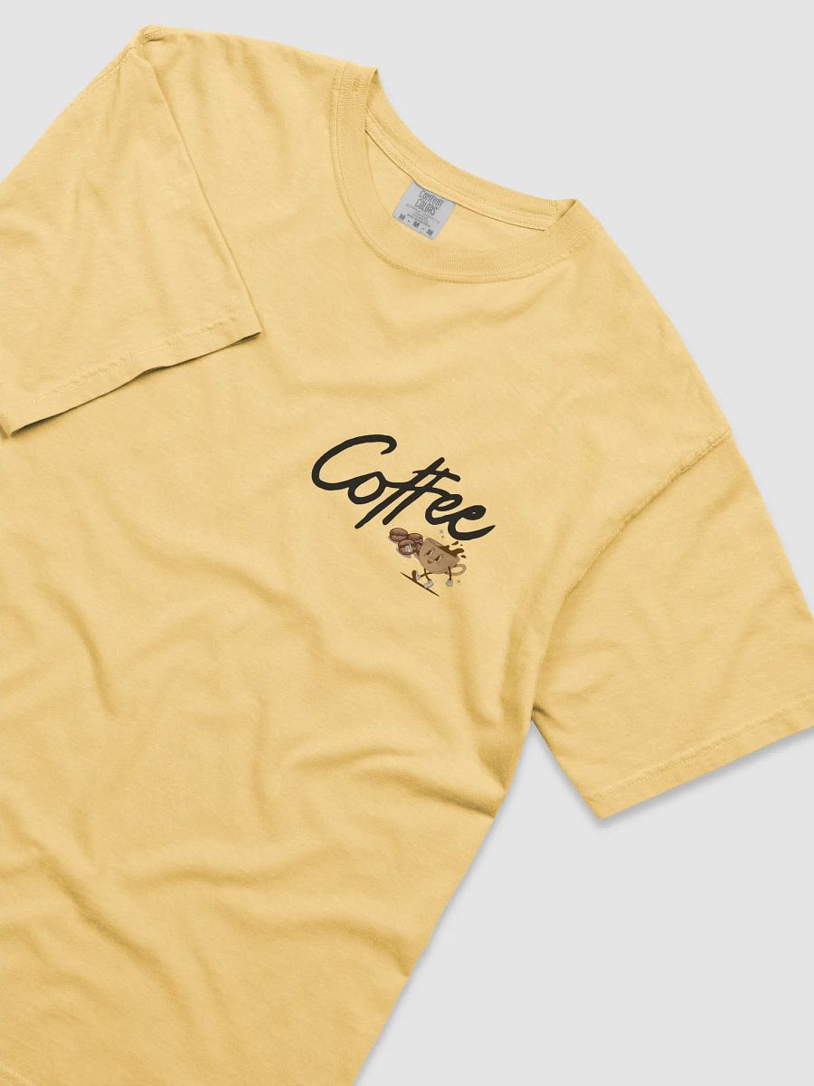 Cheerful Coffee Comfort Colors T-shirt. product image (3)