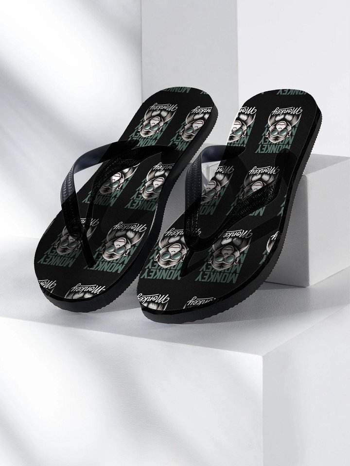 Cool Monkey Madness Flip-Flops product image (1)