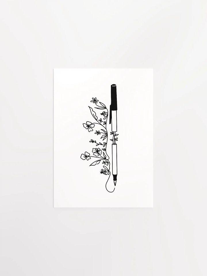 Free Writing Art Print product image (1)