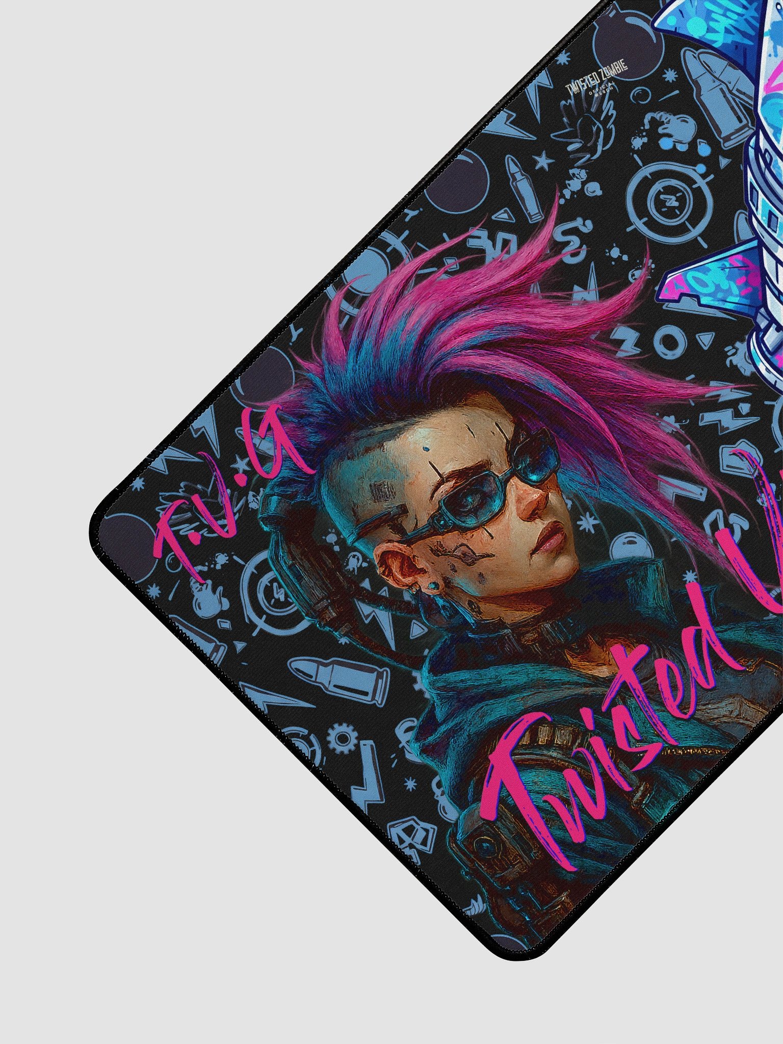Twisted Virus Gaming - Jinx Style Deskmat product image (1)