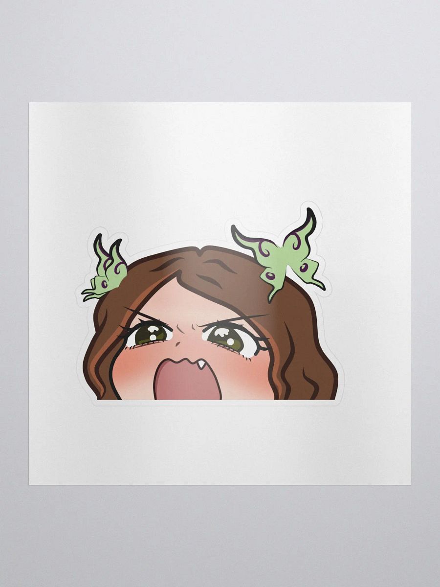 LunaMothAngry Sticker product image (1)