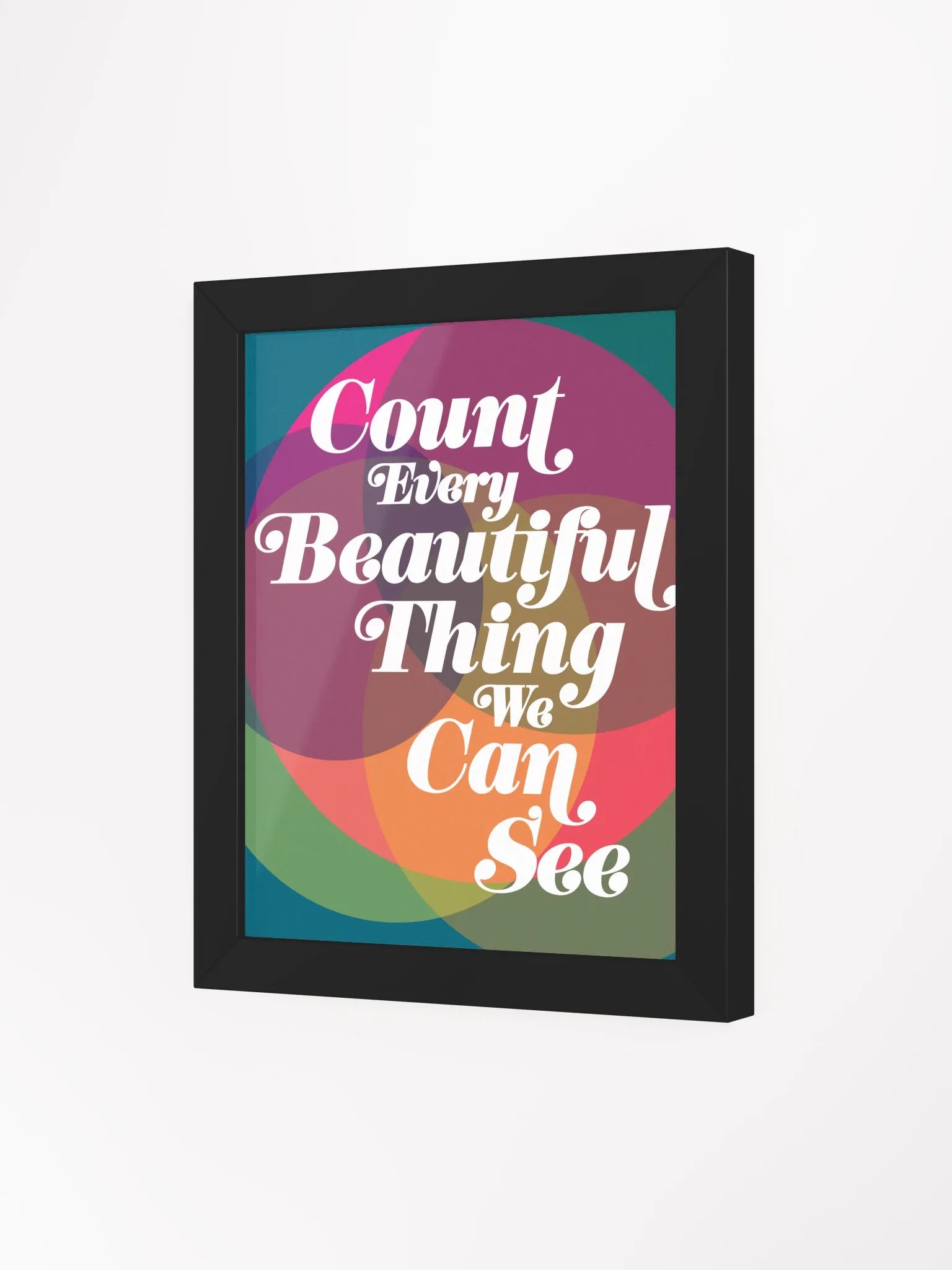 Count Every Beautiful Thing Desk Art product image (8)