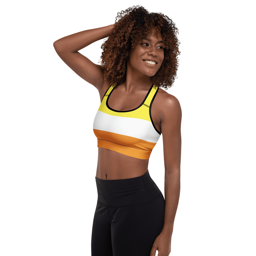 Maverique Pride Flag Padded Sports Bra product image (5)