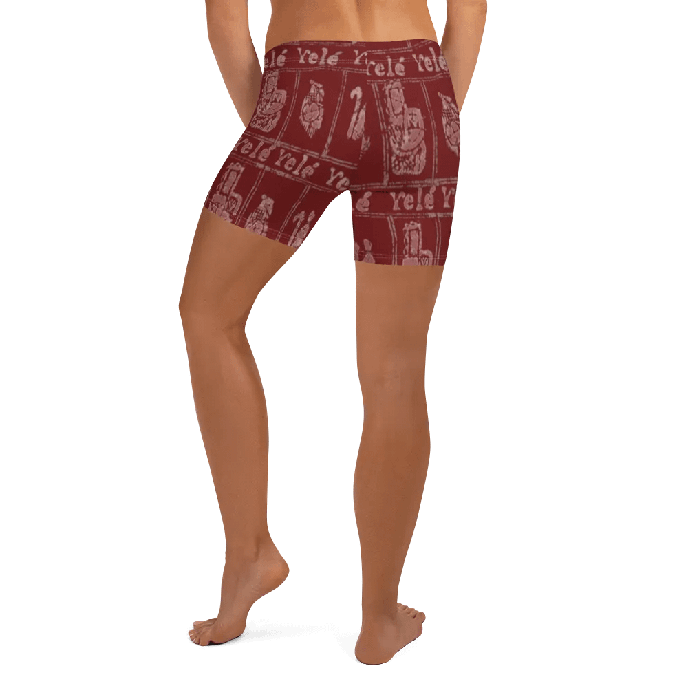 Red and White Royalty Print Shorts product image (3)