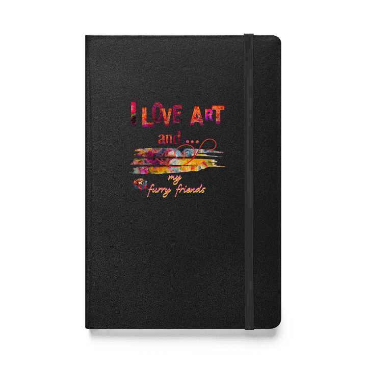 Artistic Hardcover Notebook for Pet Lovers AND ARTISTS product image (1)